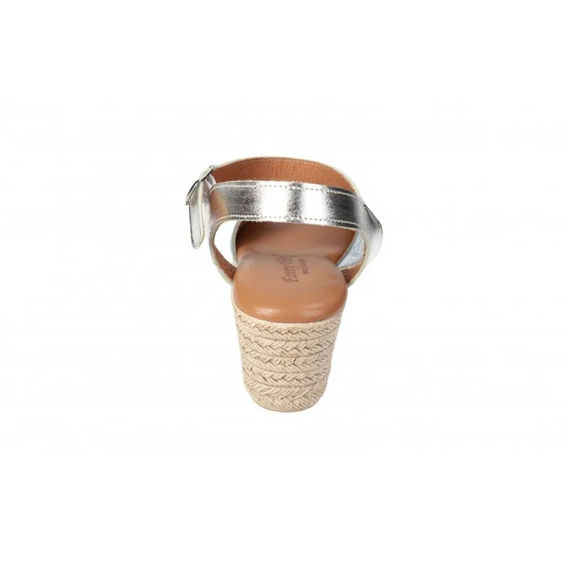 202 Sandalias Brillantes color PLATA