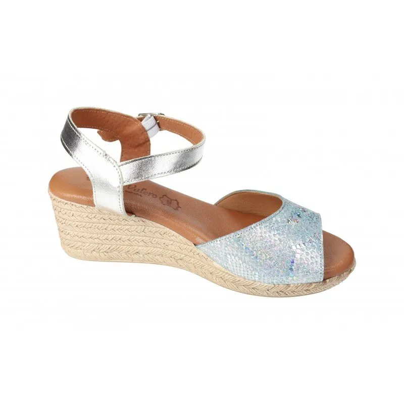 202 Sandalias Brillantes color PLATA