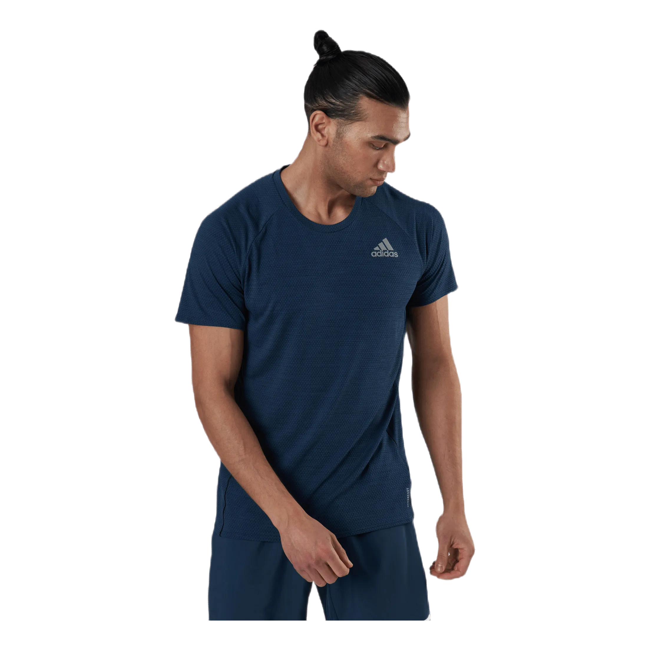 Adidas Adidas Runner Tee Men Crew Navy