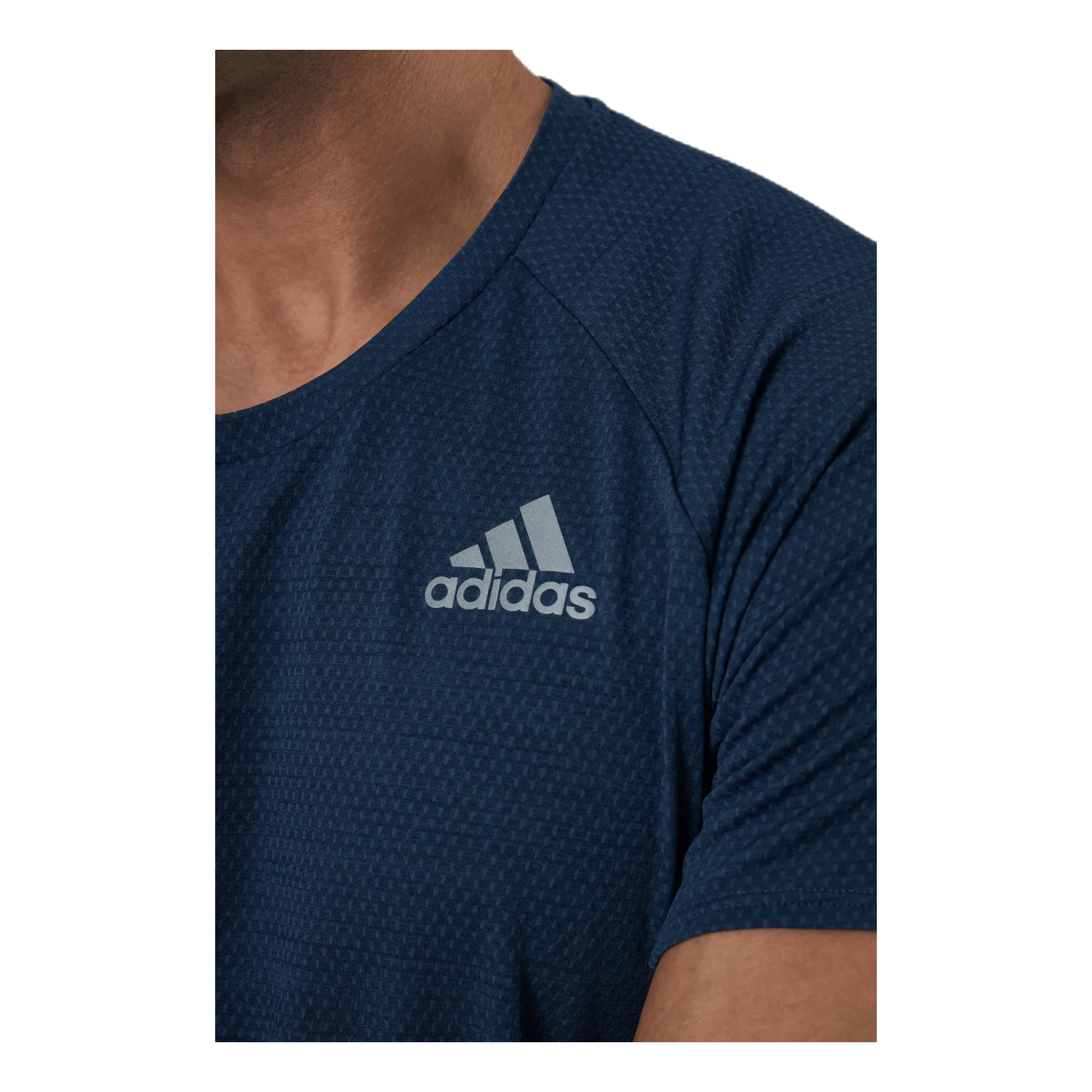 Adidas Adidas Runner Tee Men Crew Navy