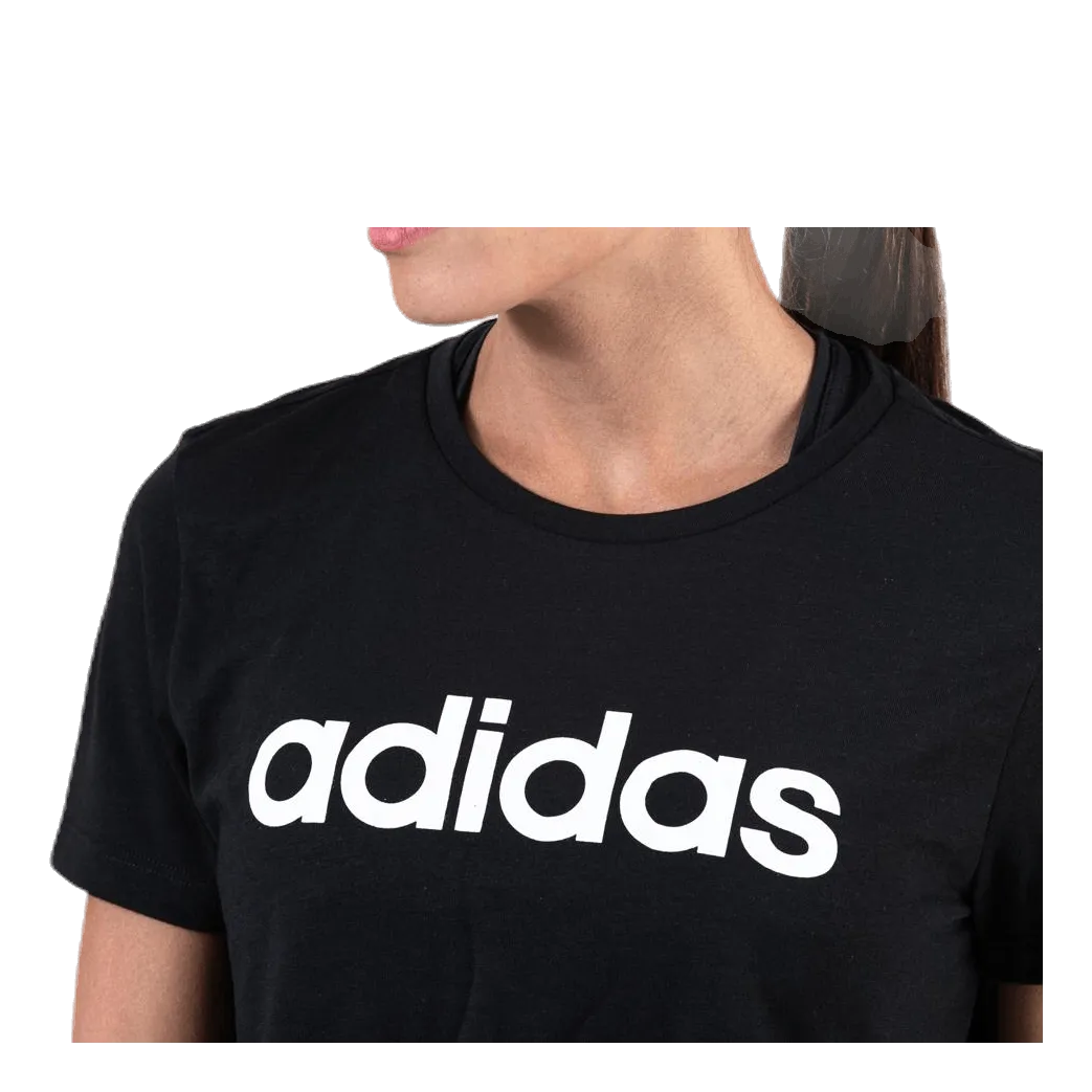 Adidas D2M Crop Tee White/Black