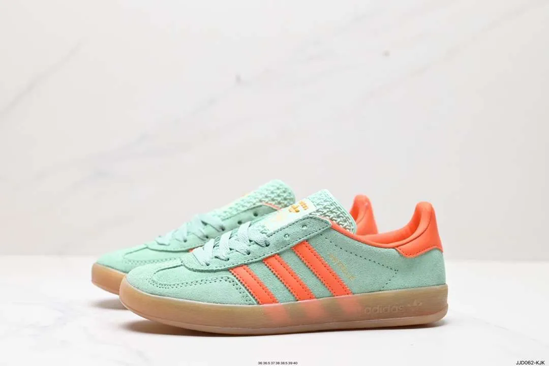Adidas Gazelle Verde y Naranja