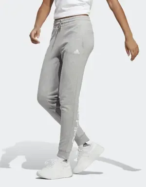 Adidas Pantalón Essentials Linear French Terry Cuffed