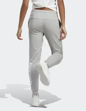 Adidas Pantalón Essentials Linear French Terry Cuffed