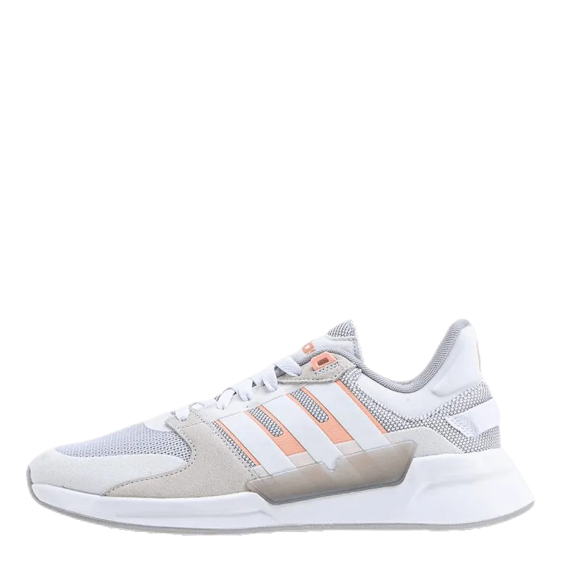 Adidas Run 90s Shoes Cloud White / Cloud White / Glow Pink