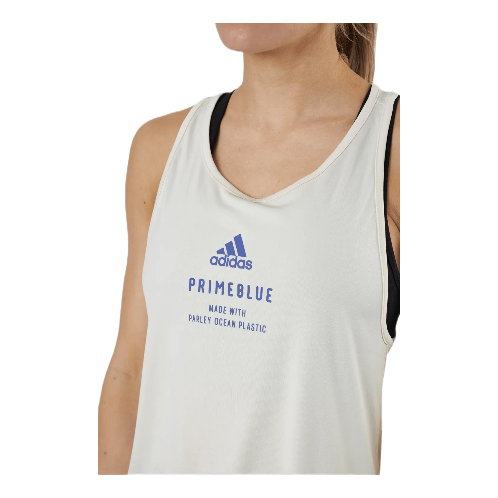 Adidas Run For The Oceans Graphic Tank Linen