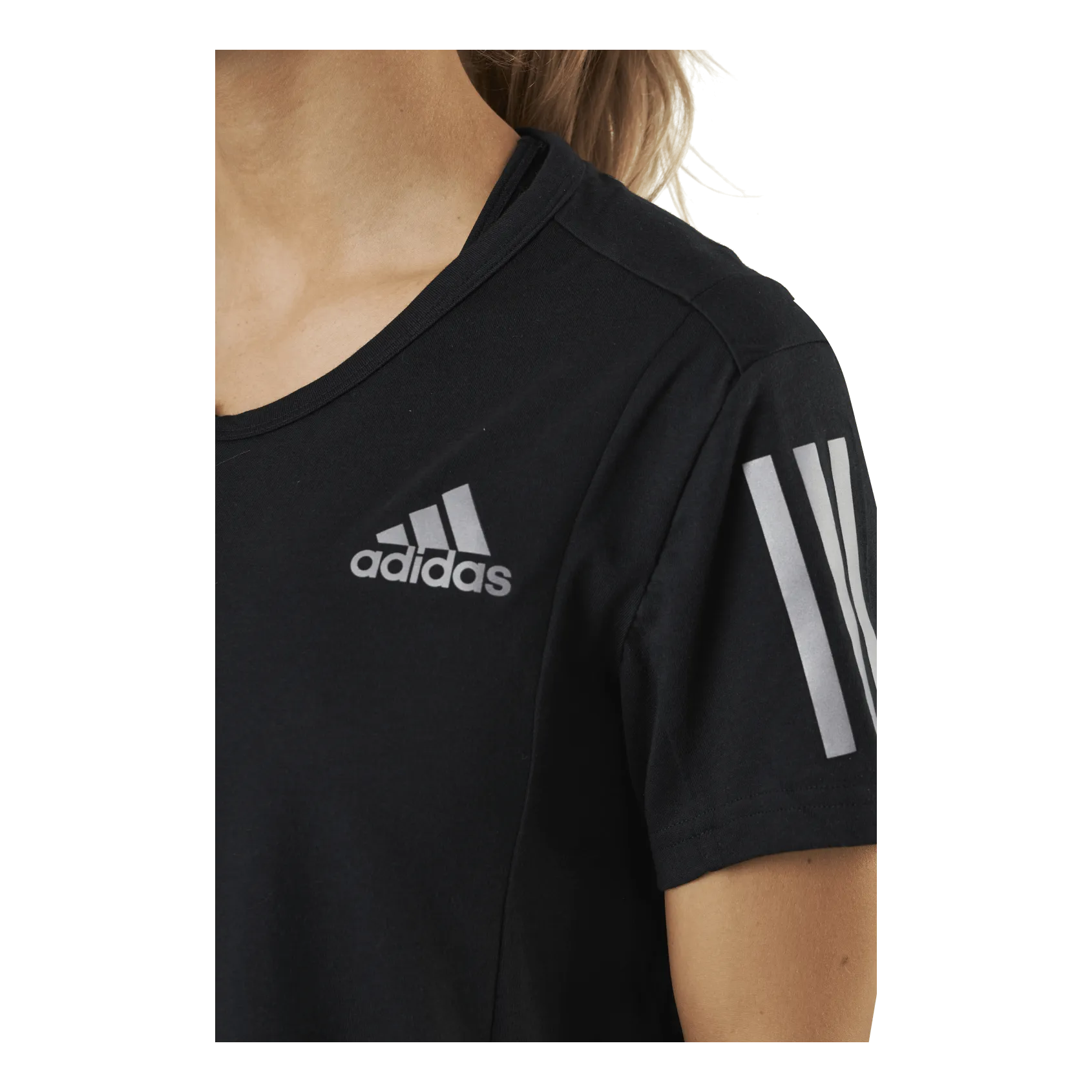 Adidas Run It Space Race Tee Soft W Black