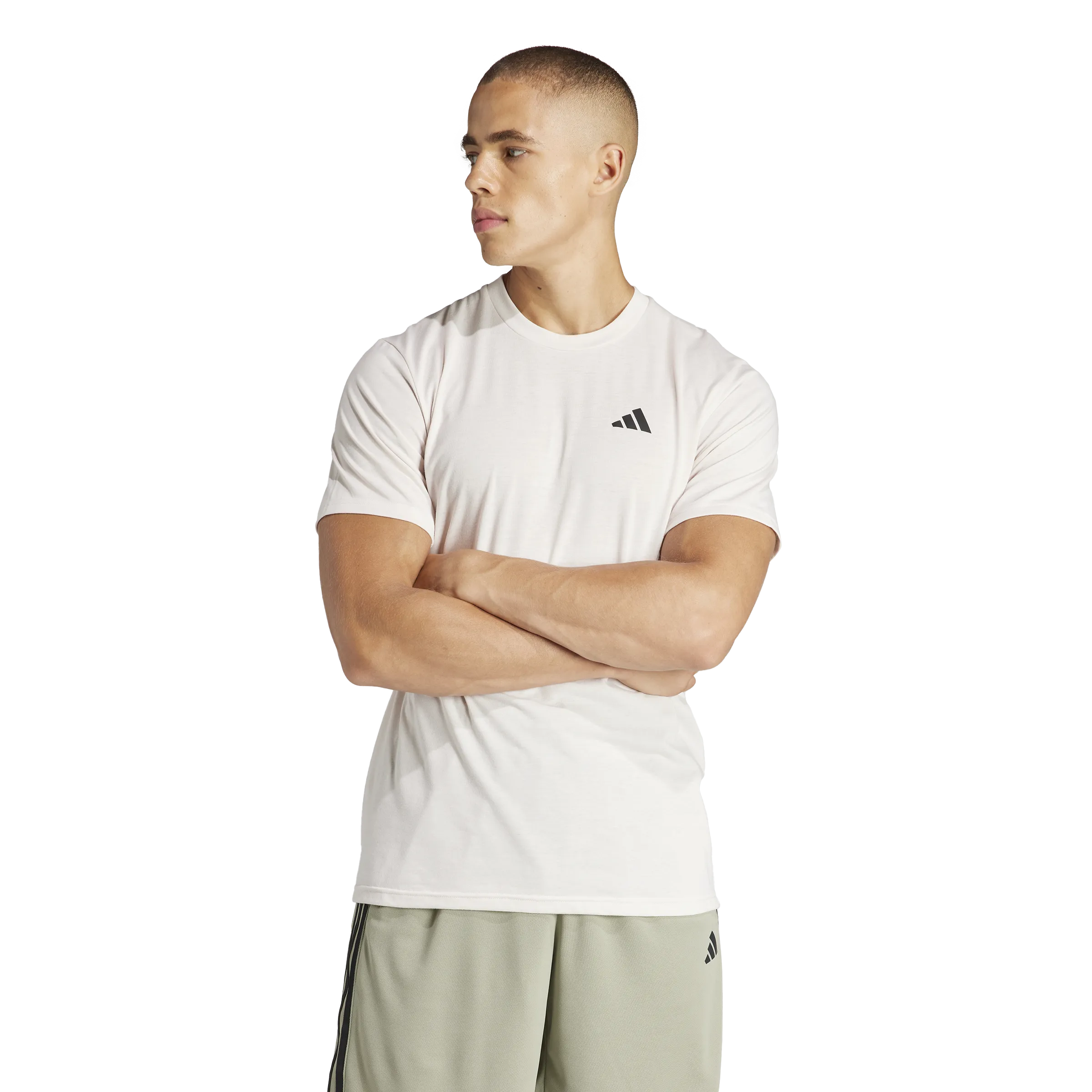 ADIDAS TRAIN ESSENTIALS FEELREADY TRAINING TSHIRT PINK