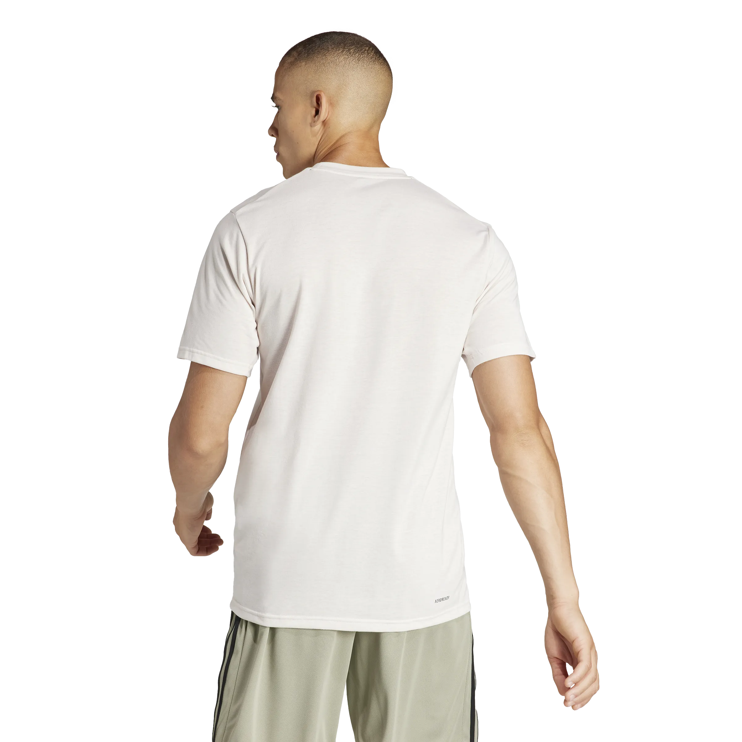 ADIDAS TRAIN ESSENTIALS FEELREADY TRAINING TSHIRT PINK