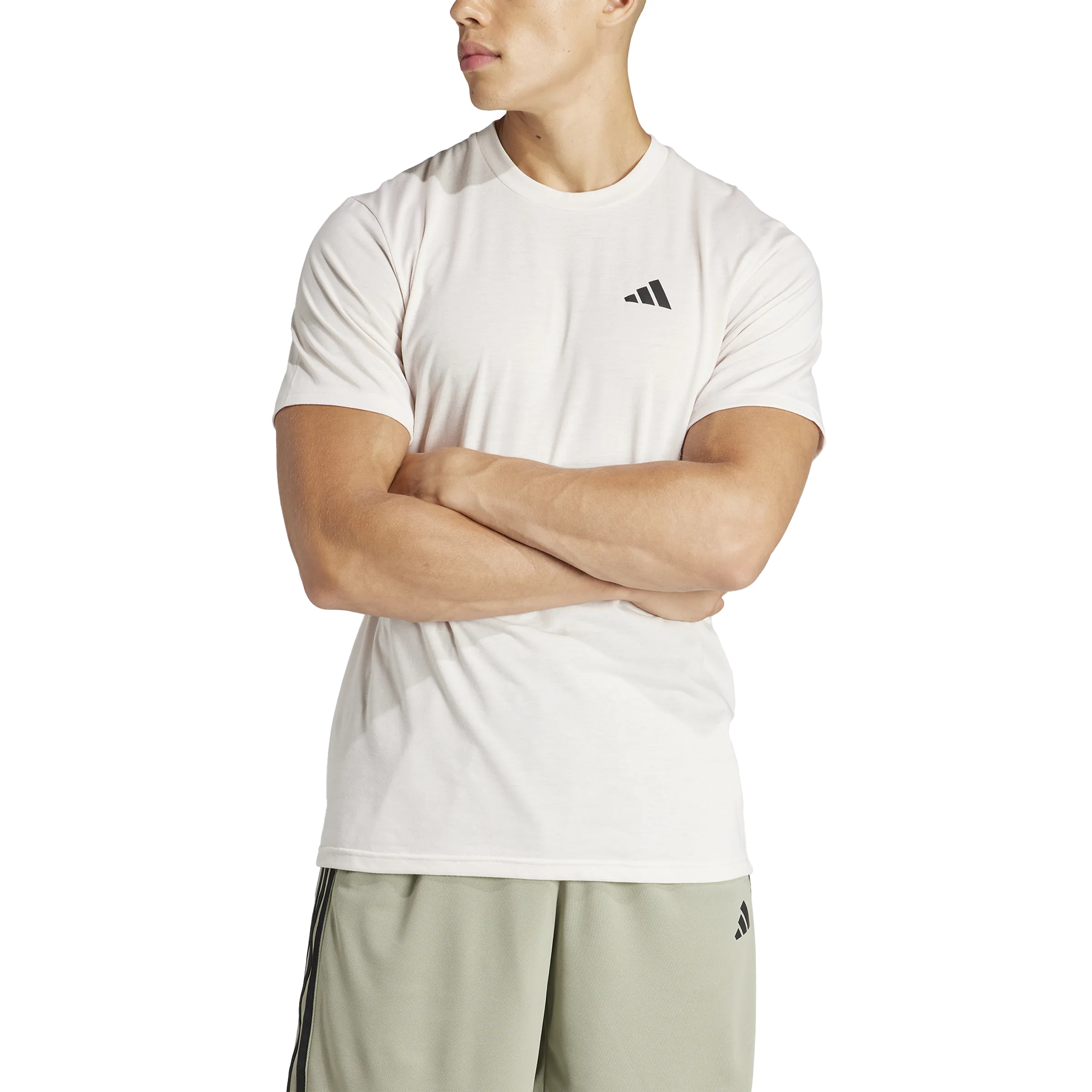 ADIDAS TRAIN ESSENTIALS FEELREADY TRAINING TSHIRT PINK