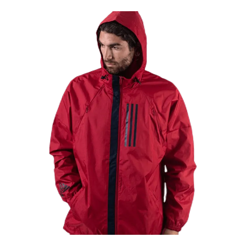 Adidas Wind Jacket Lined Red
