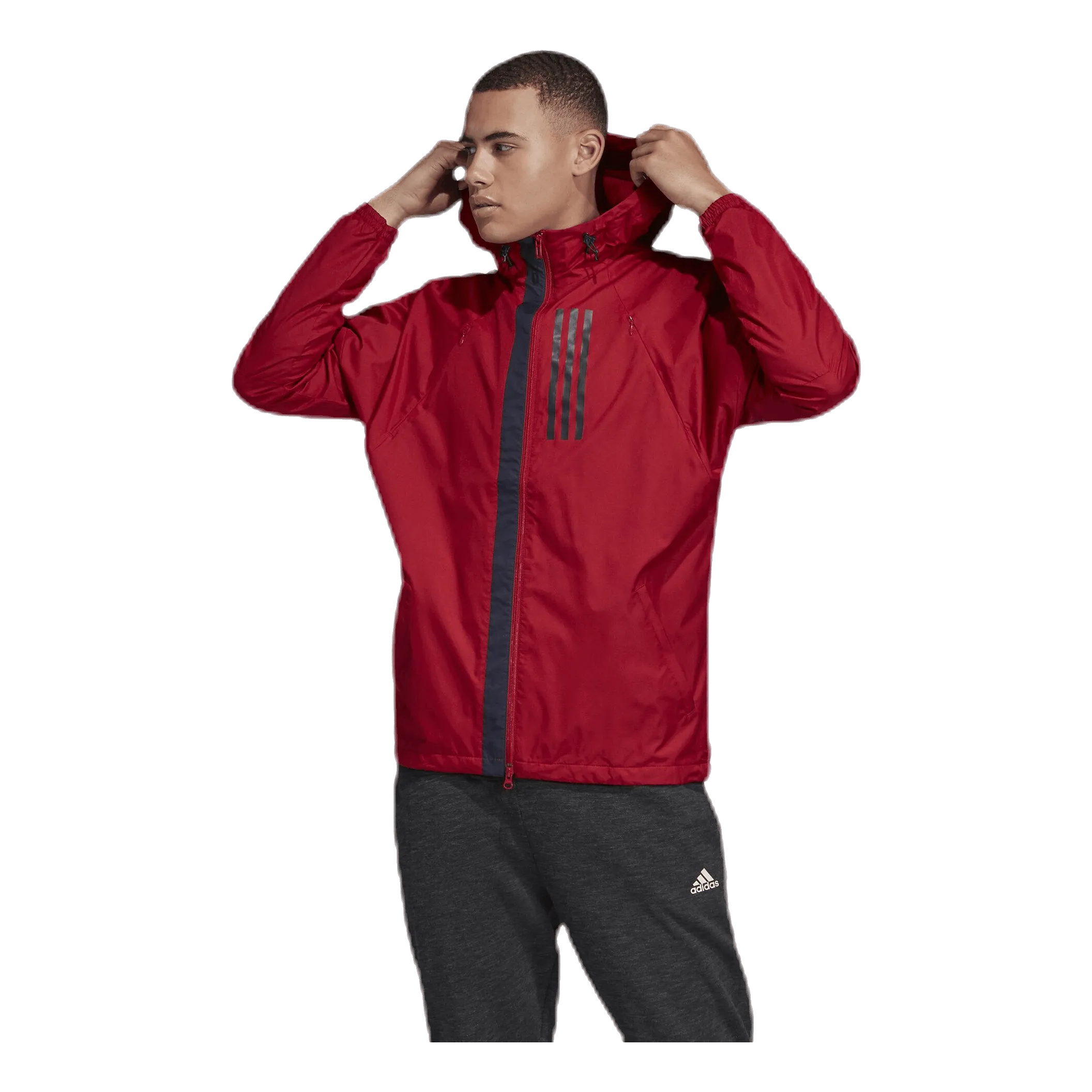 Adidas Wind Jacket Lined Red