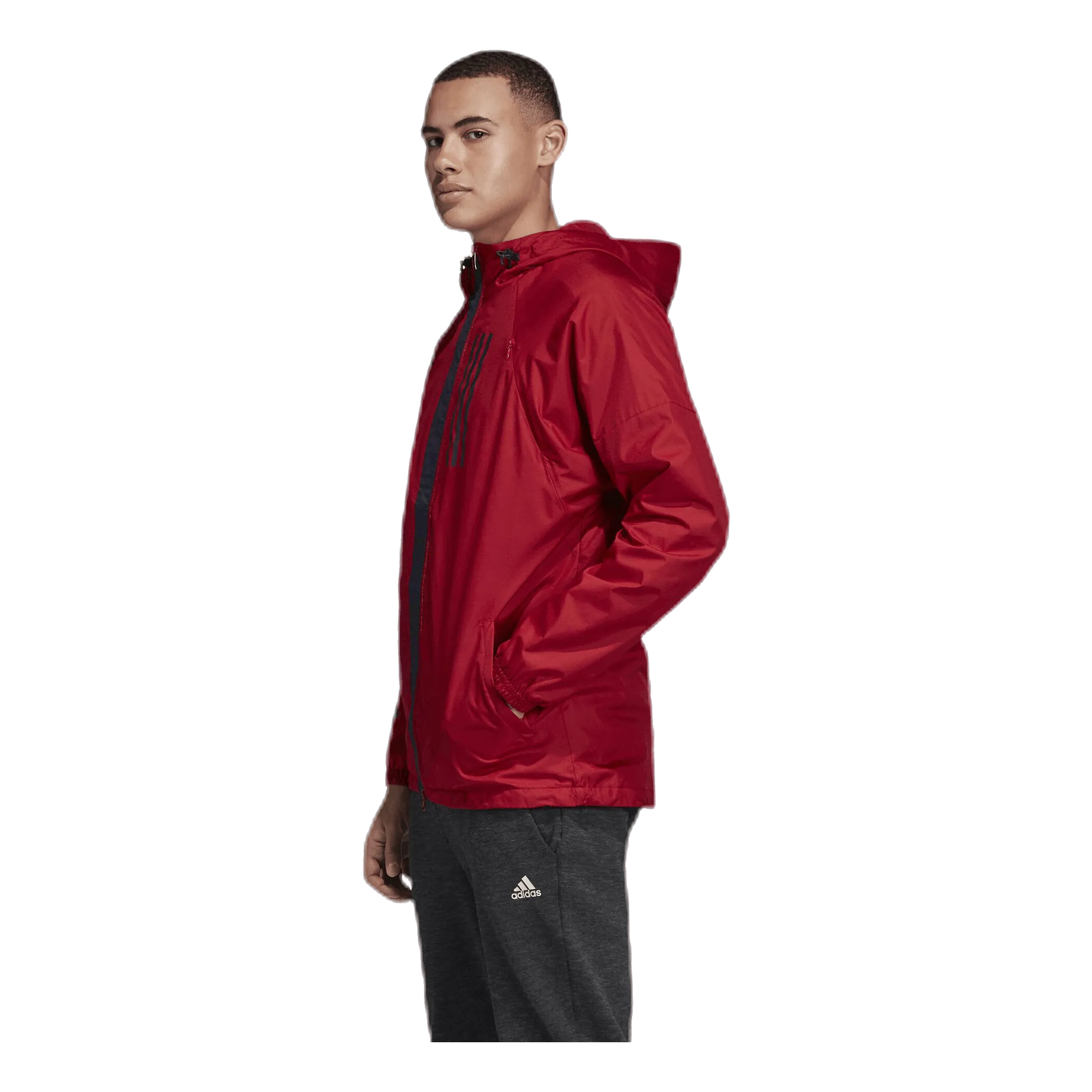 Adidas Wind Jacket Lined Red