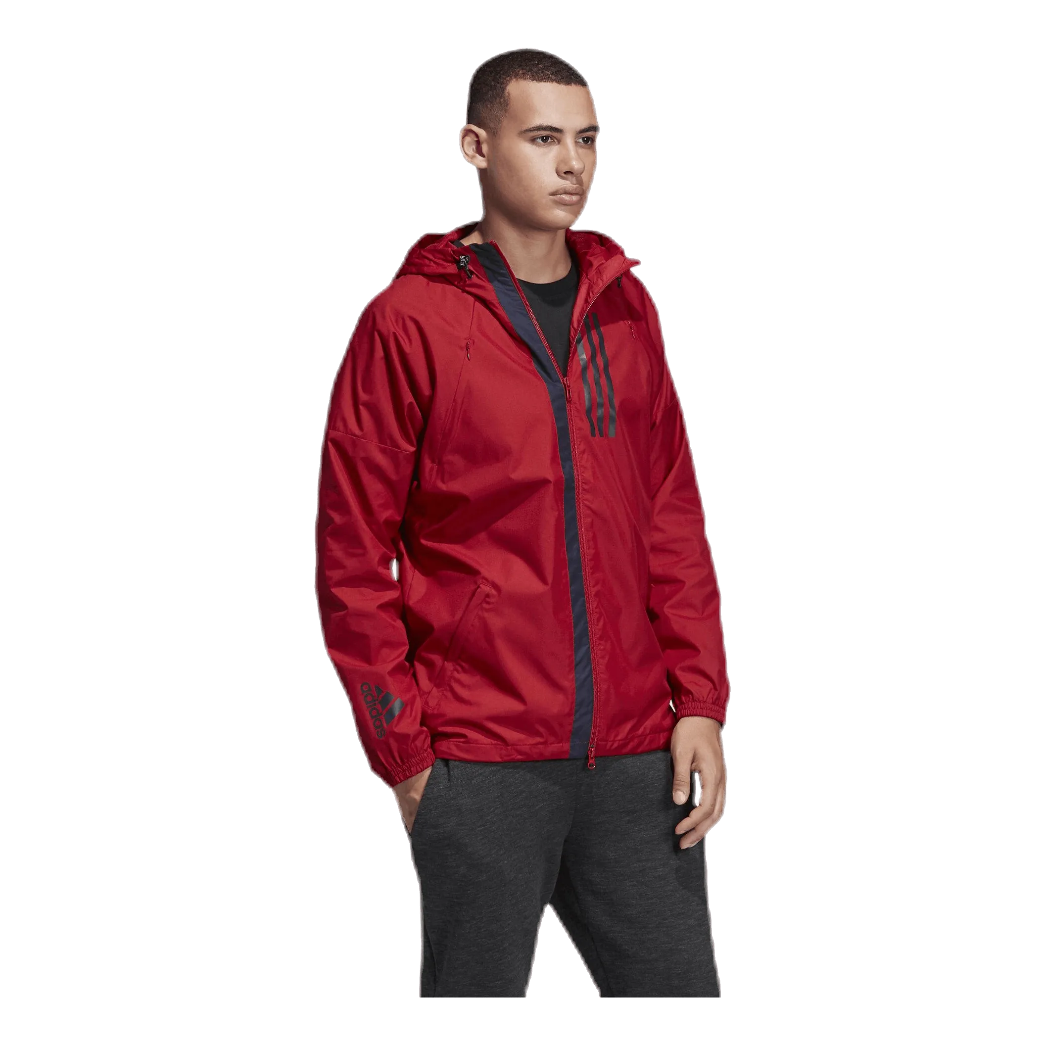 Adidas Wind Jacket Lined Red