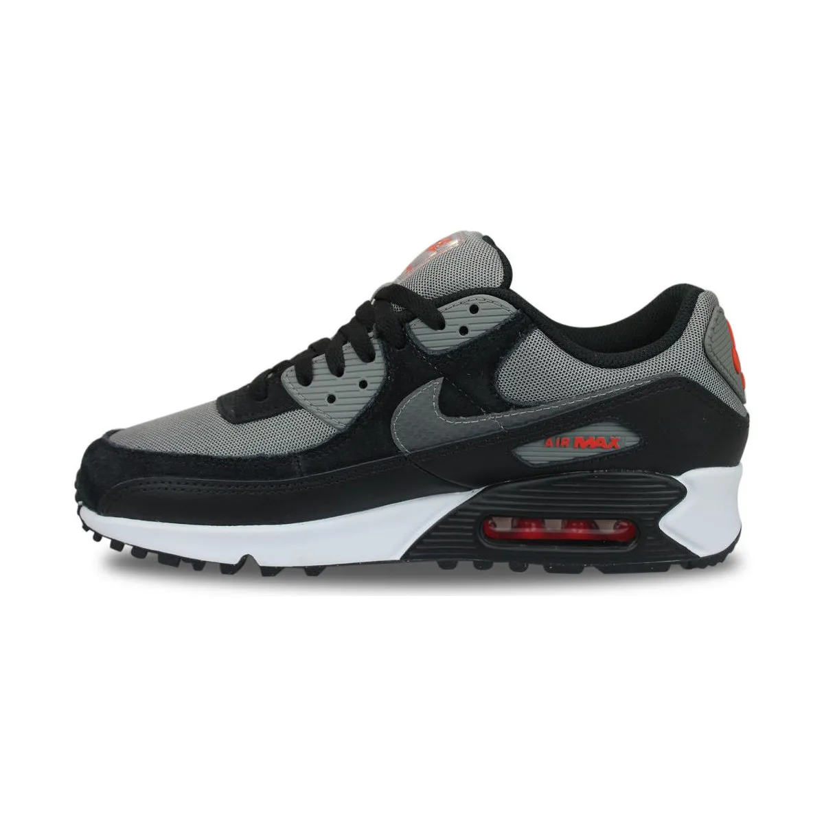 Air Max 90 Grey Black Red