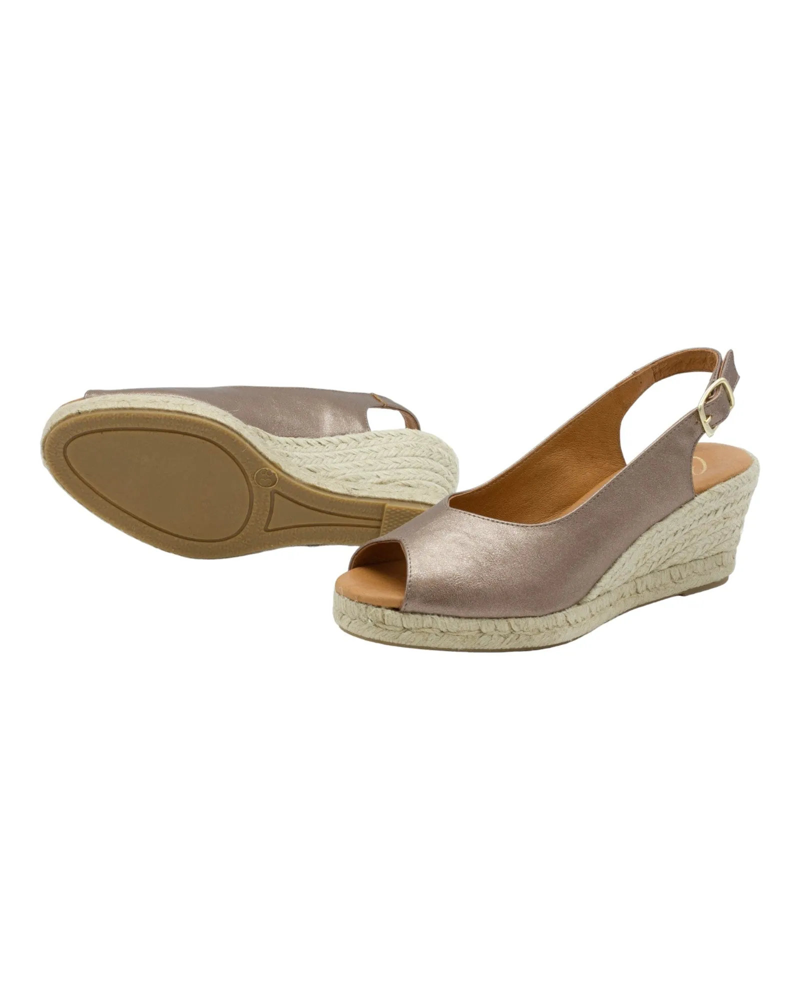 ALPARGATAS DE MUJER CABRERA 30LI5/24 EN BRONCE