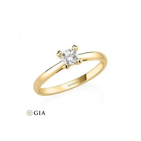 Anillo de compromiso Sargas 0,30 l Oro amarillo