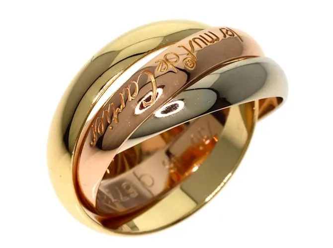 Anillo de oro amarillo Cartier Trinity 