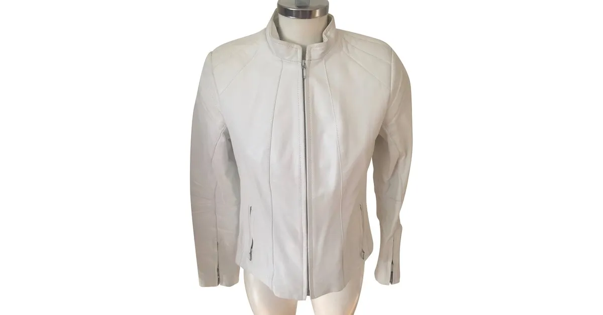 Autre Marque Chaquetas Blanco 