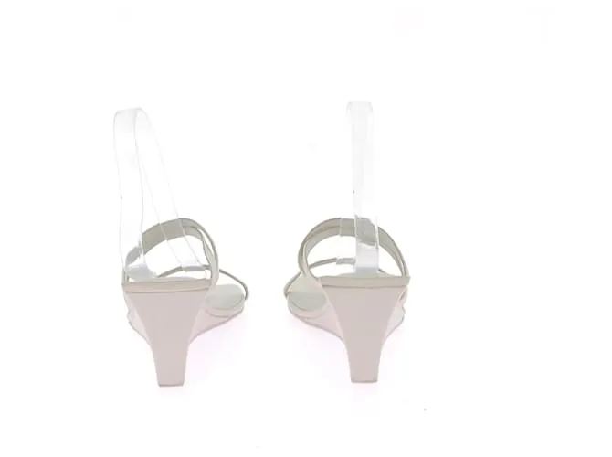 Autre Marque Sandalias ST AGNI T.UE 39 Cuero Blanco 