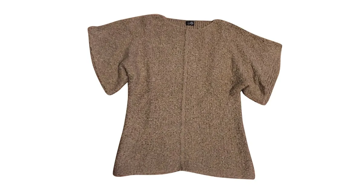 Autre Marque Suéter barato de lunes Beige 
