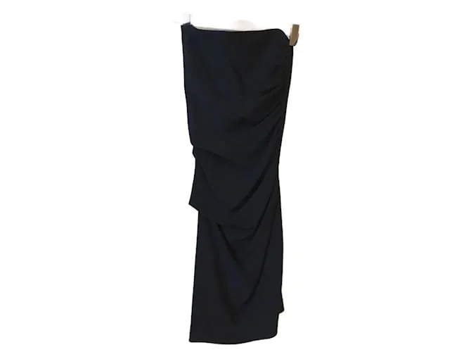 AZZARO Vestidos T.fr 38 Viscosa Negro 