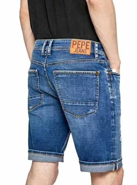 bermuda pepe jeans stanley para hombre