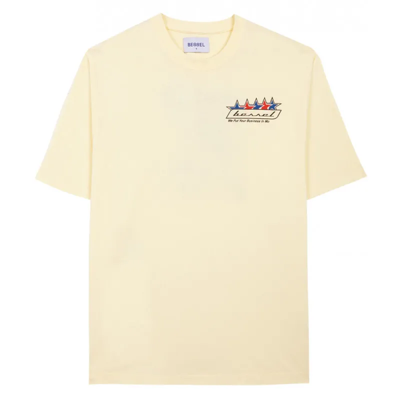 BESSEL MECHANIC TEE VAINILLE