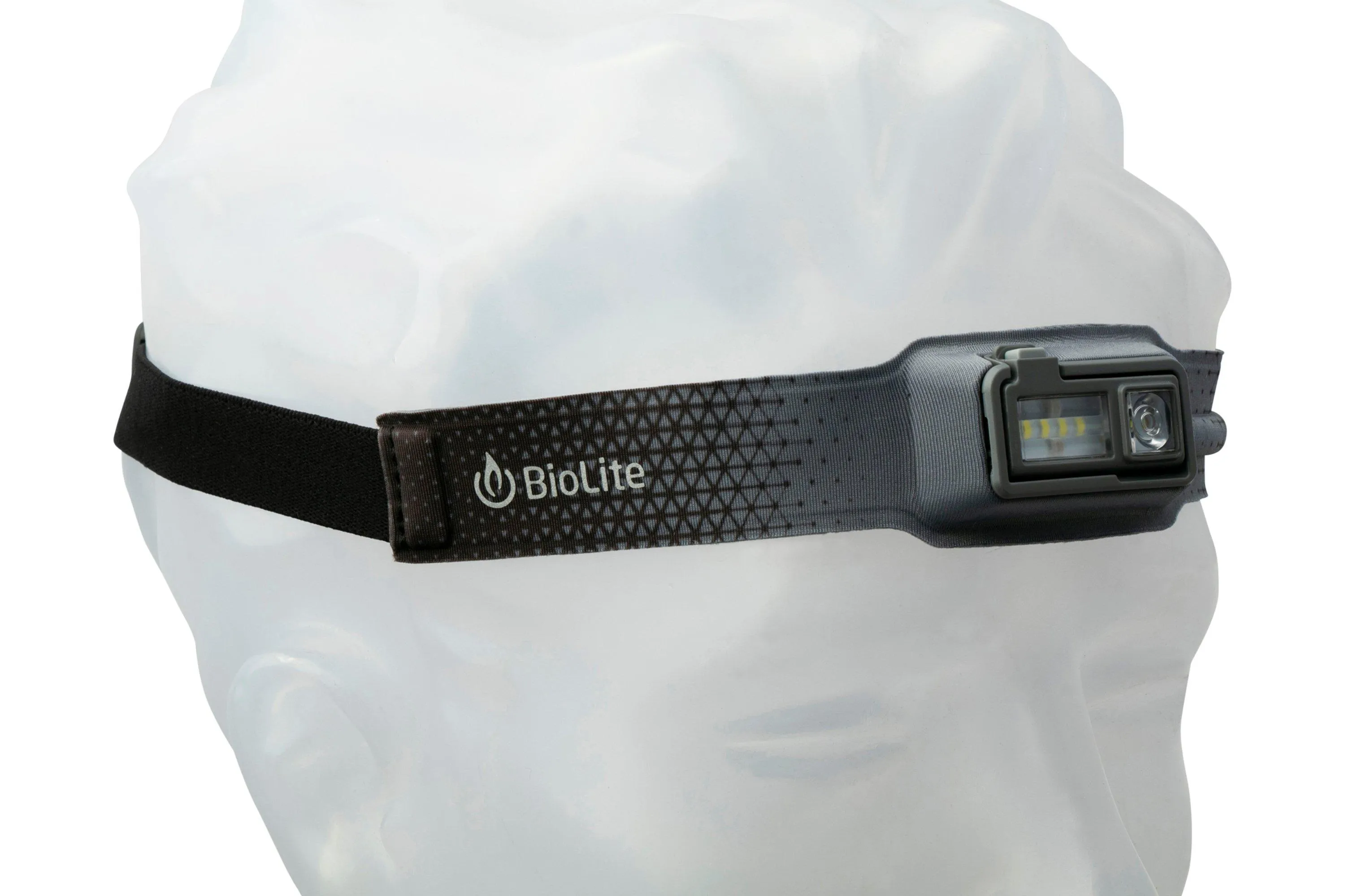 BioLite HeadLamp 330, 425 lúmenes, gris, linterna frontal