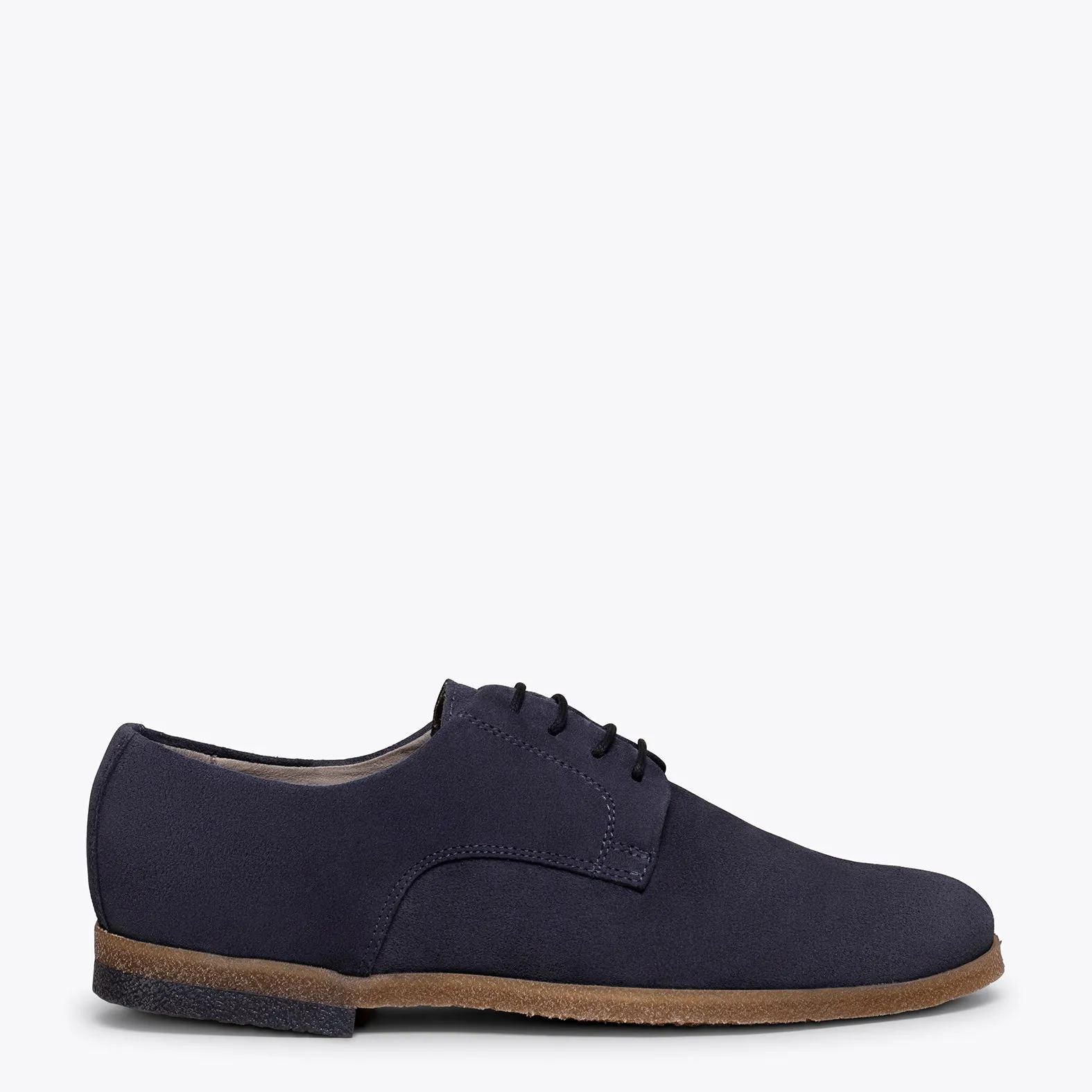 BLUCHER Zapatos para hombre de cordones AZUL MARINO