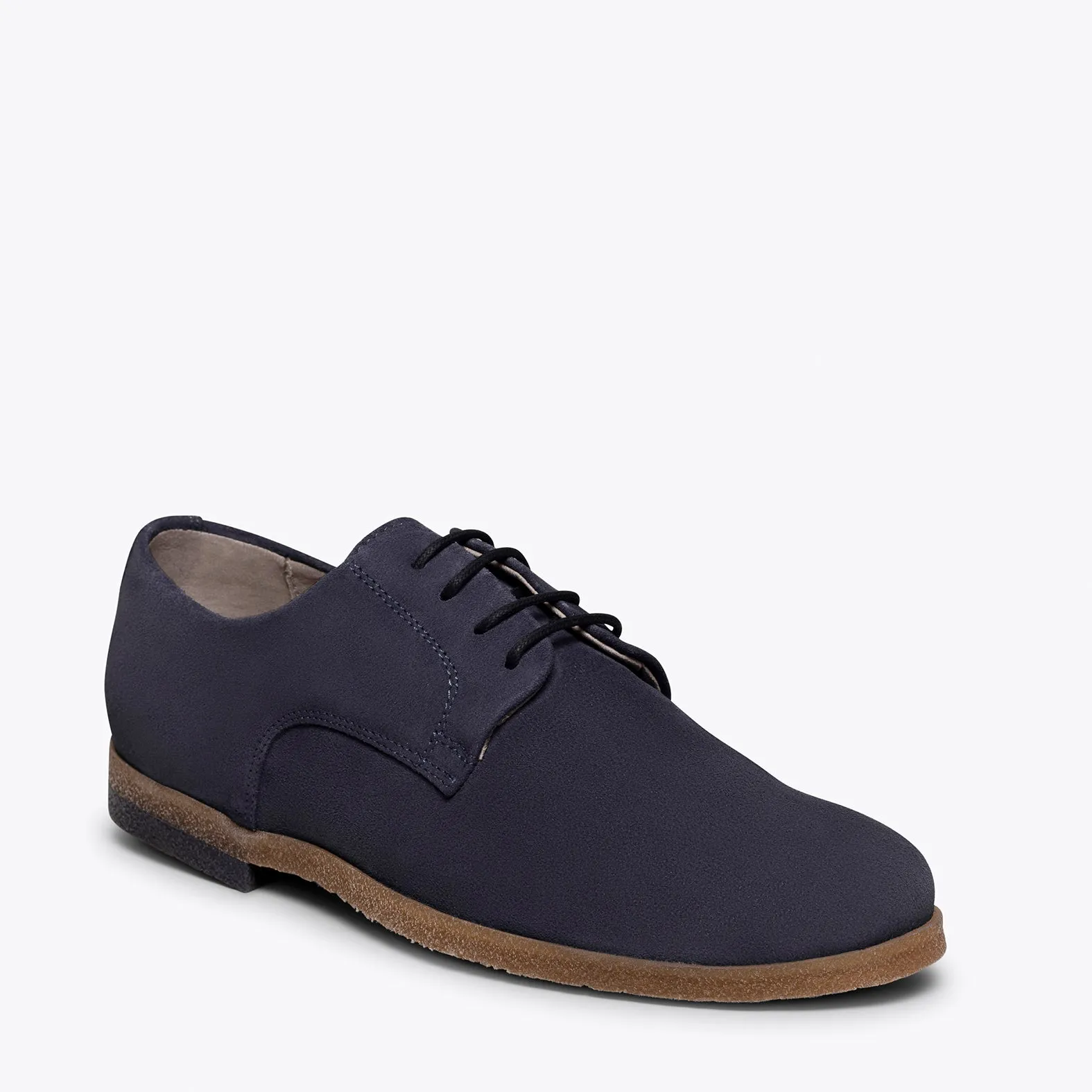BLUCHER Zapatos para hombre de cordones AZUL MARINO