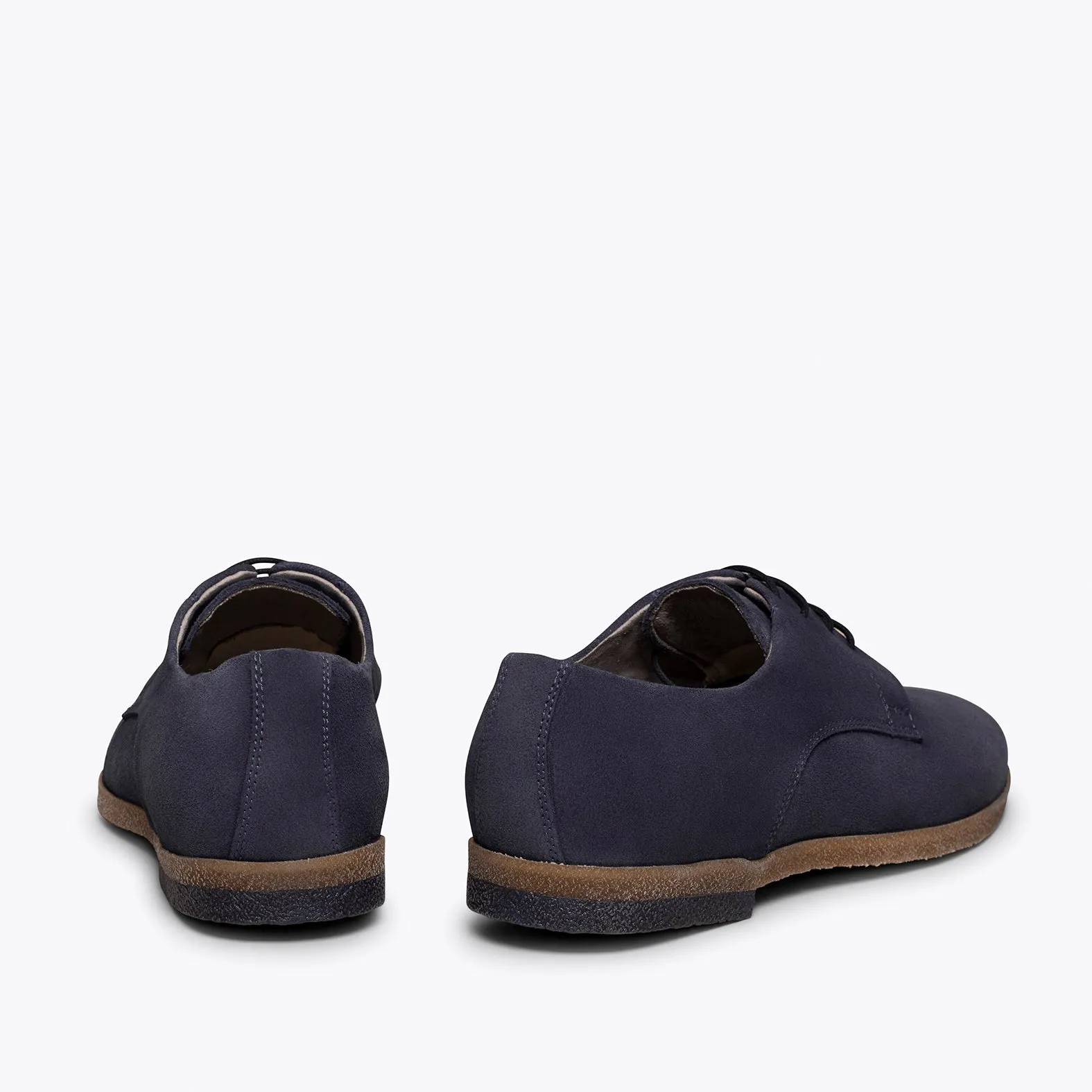 BLUCHER Zapatos para hombre de cordones AZUL MARINO
