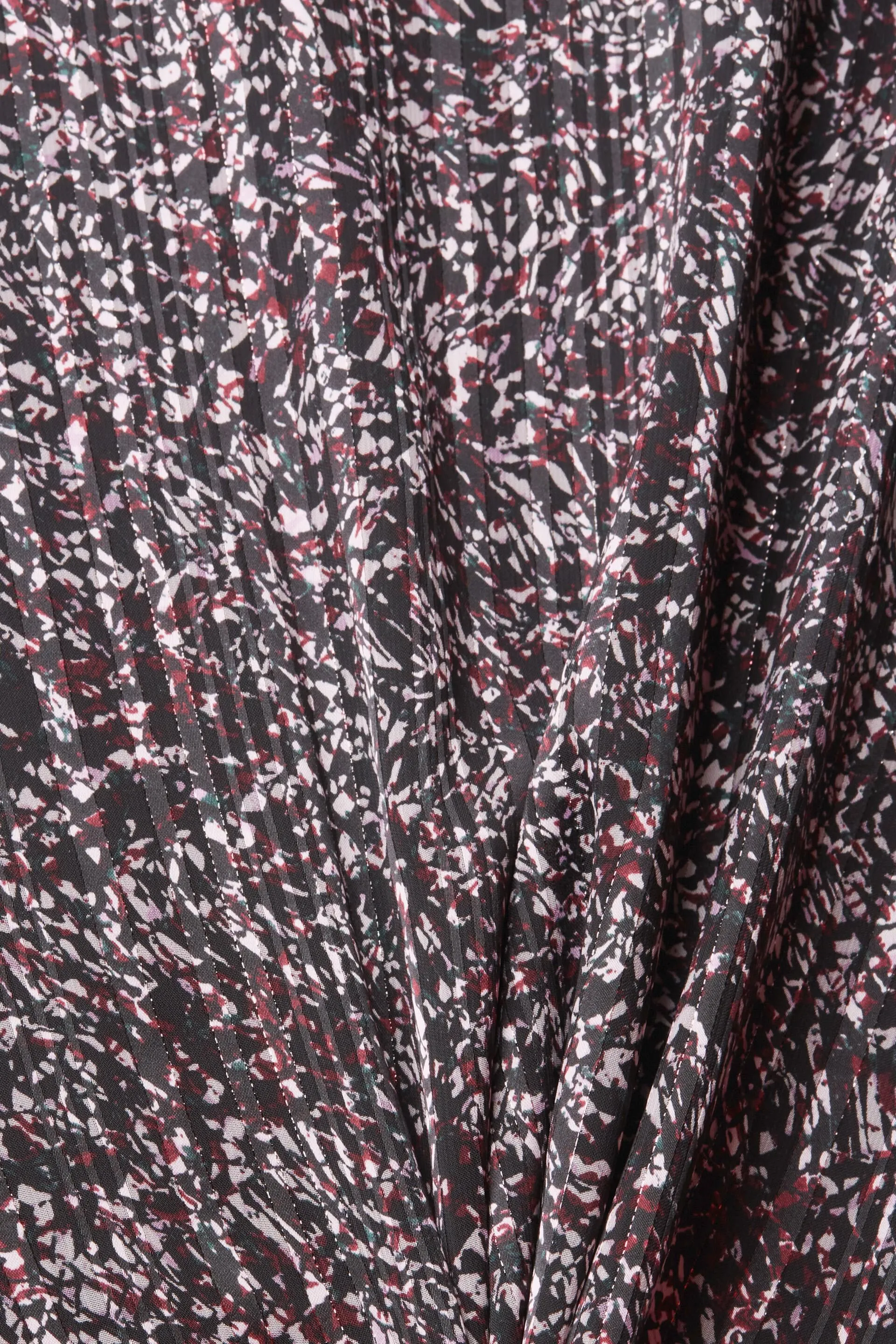 Blusa de gasa con estampado