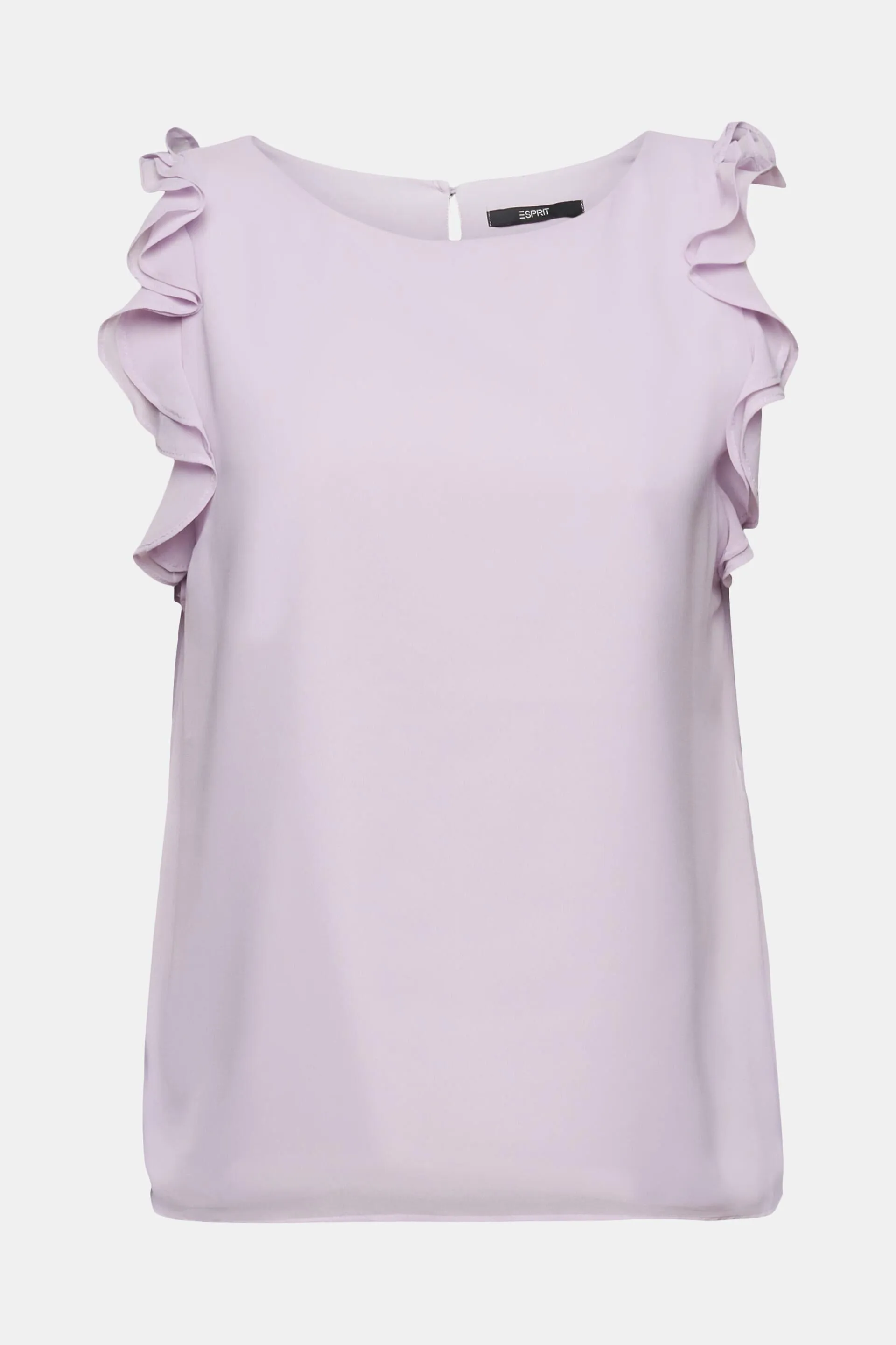 Blusa de gasa con fruncidos