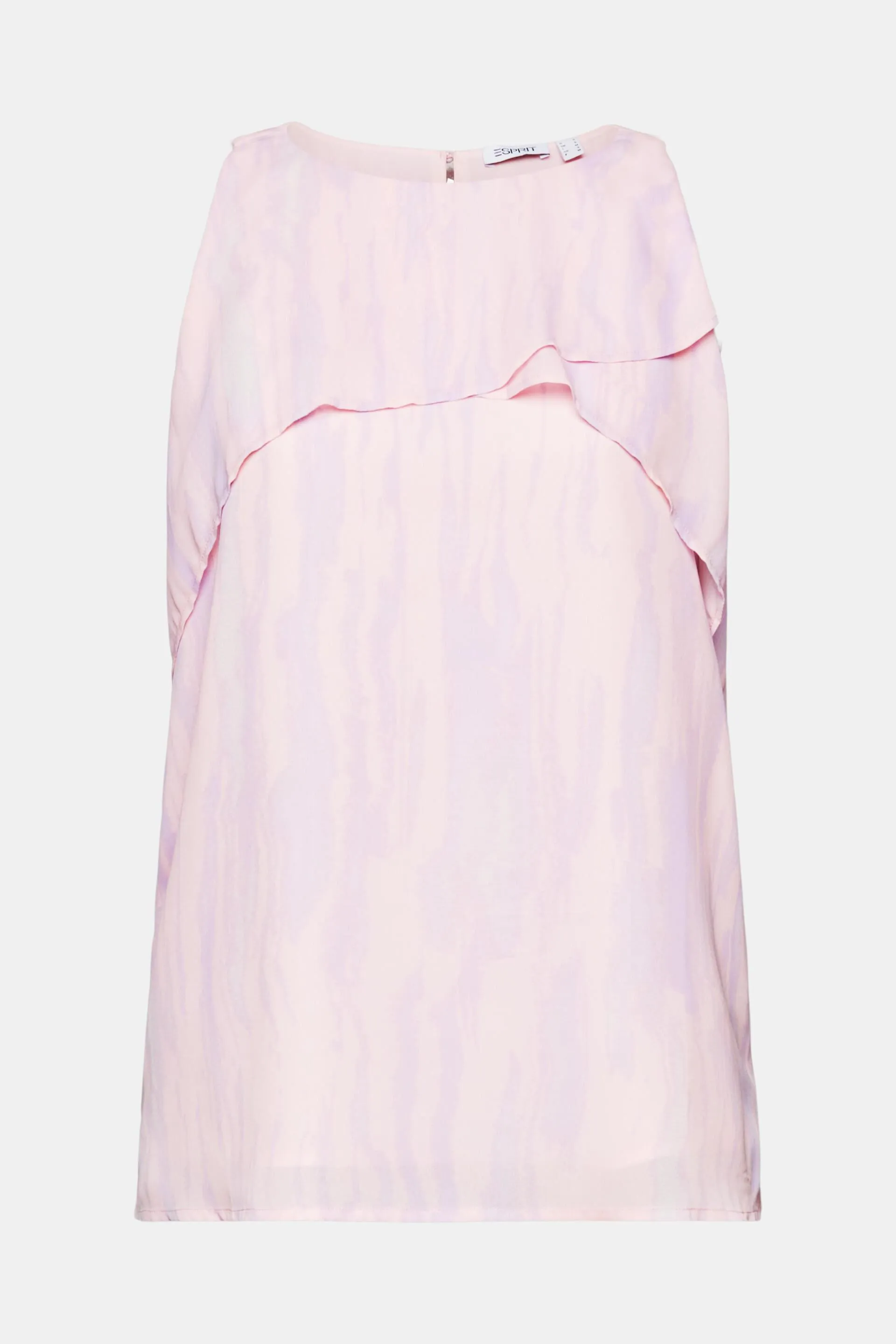 Blusa estampada en gasa de crepé