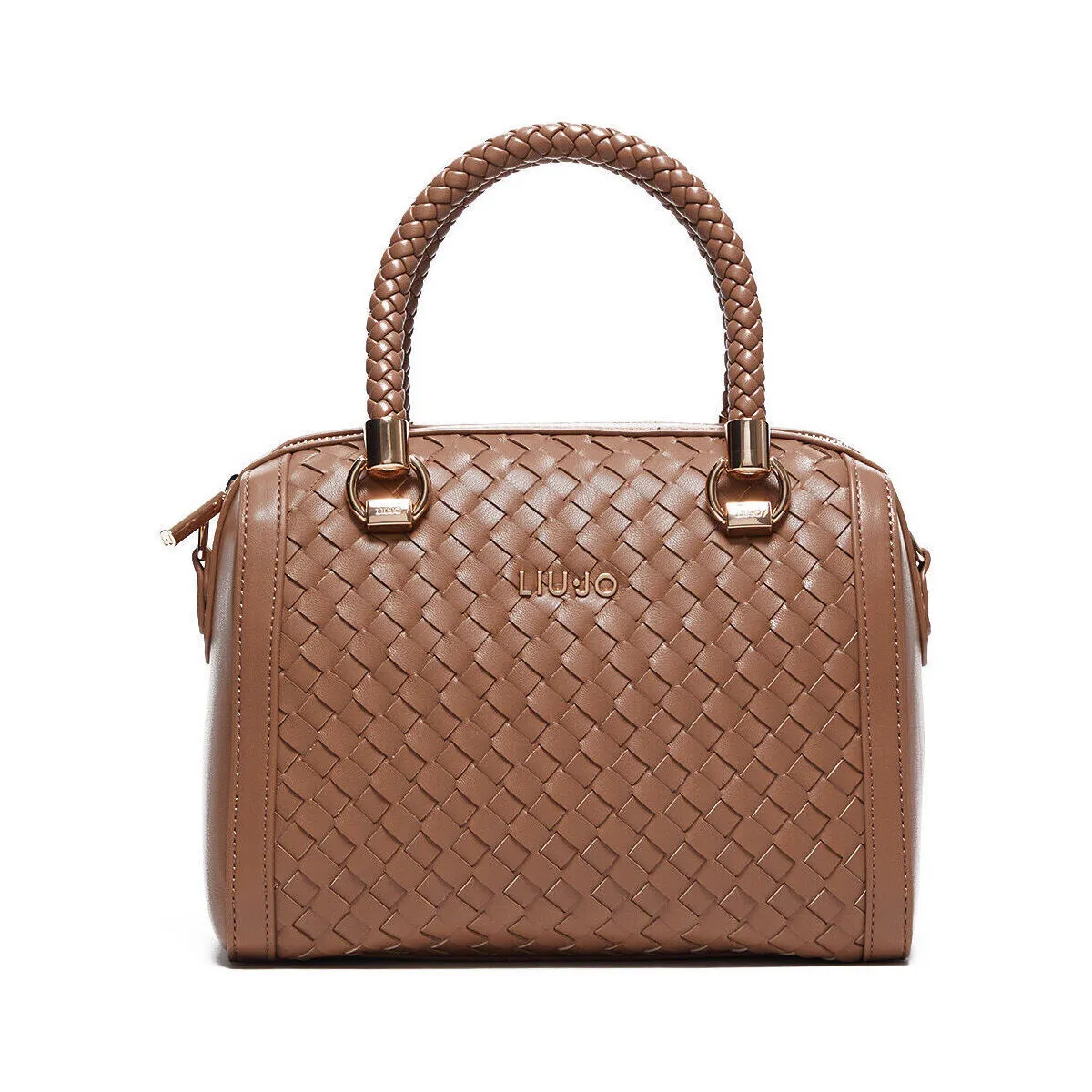 Bolso de mano trenzado