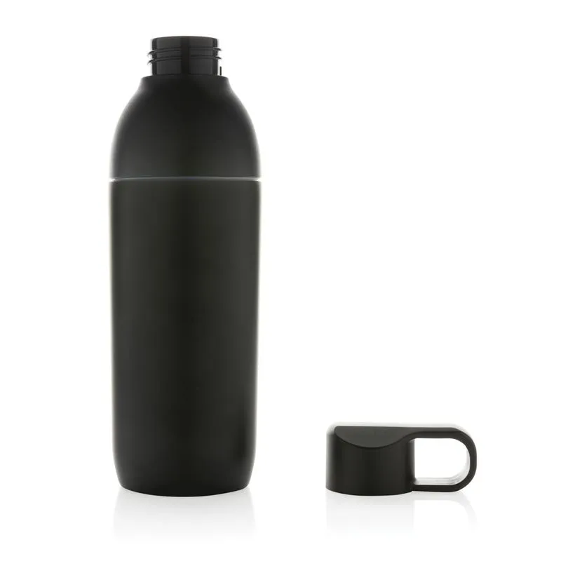 Botella de acero inox. reciclado personalizable Flow