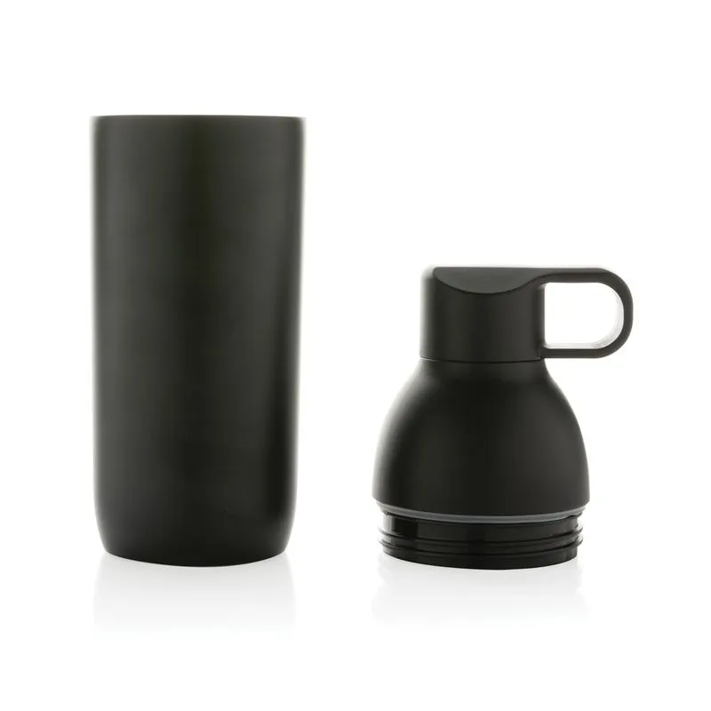 Botella de acero inox. reciclado personalizable Flow