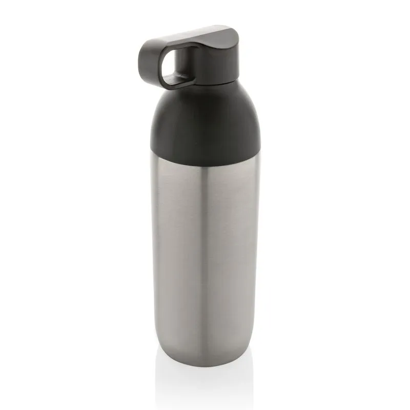Botella de acero inox. reciclado personalizable Flow