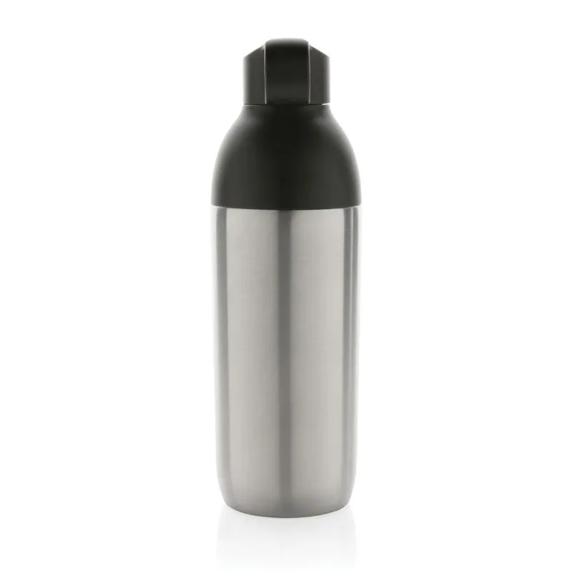 Botella de acero inox. reciclado personalizable Flow