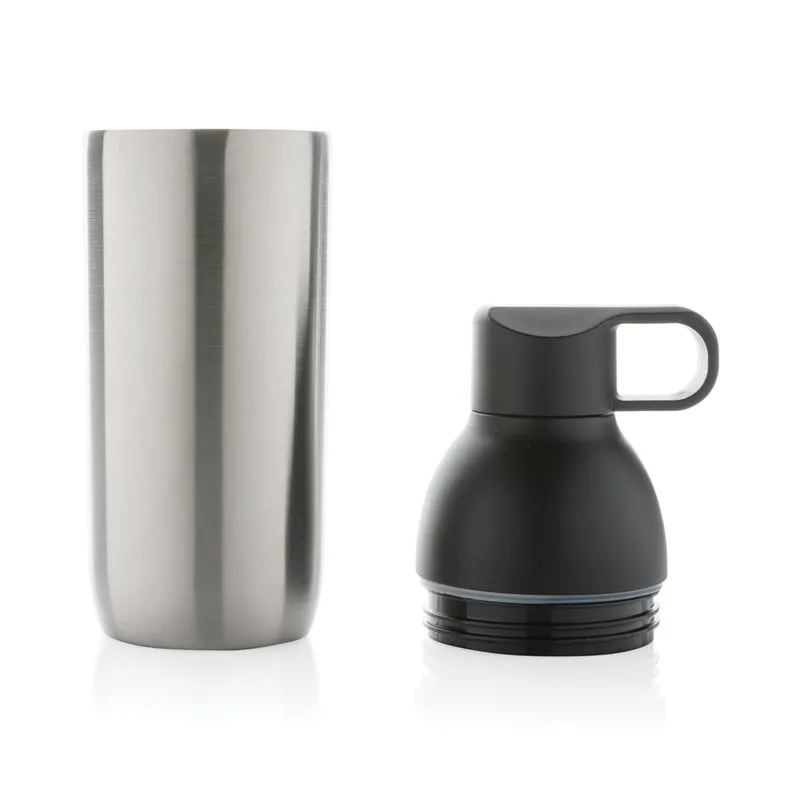 Botella de acero inox. reciclado personalizable Flow