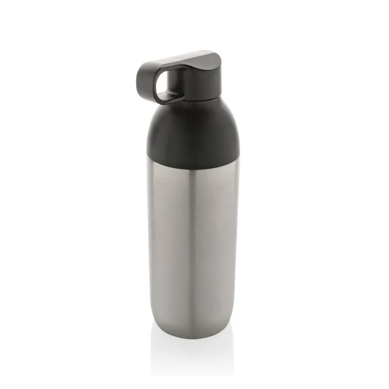 Botella de acero inox. reciclado personalizable Flow