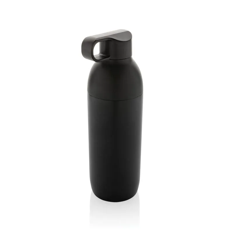 Botella de acero inox. reciclado personalizable Flow