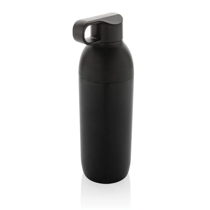Botella de acero inox. reciclado personalizable Flow