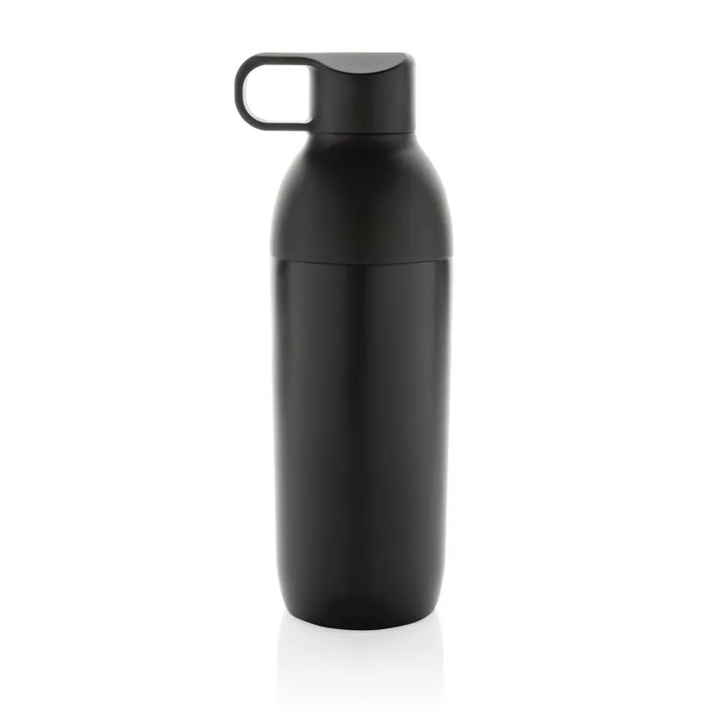 Botella de acero inox. reciclado personalizable Flow