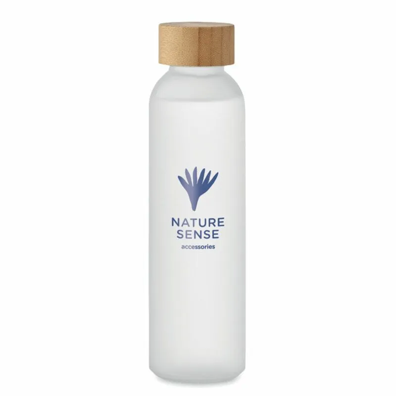 Botella de cristal personalizada 500 ml. Abe
