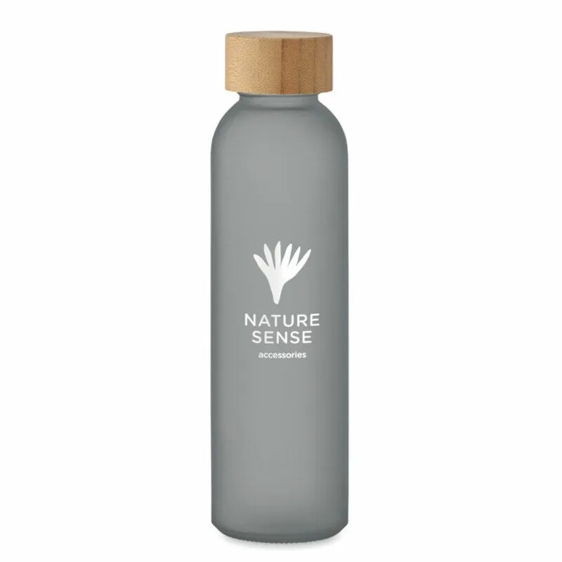 Botella de cristal personalizada 500 ml. Abe