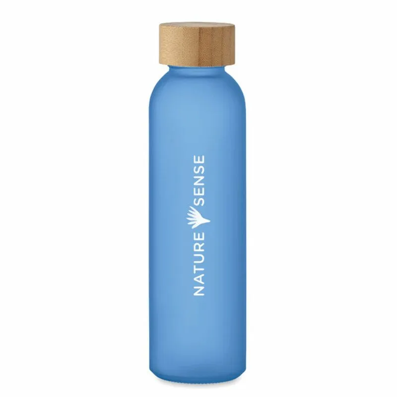 Botella de cristal personalizada 500 ml. Abe