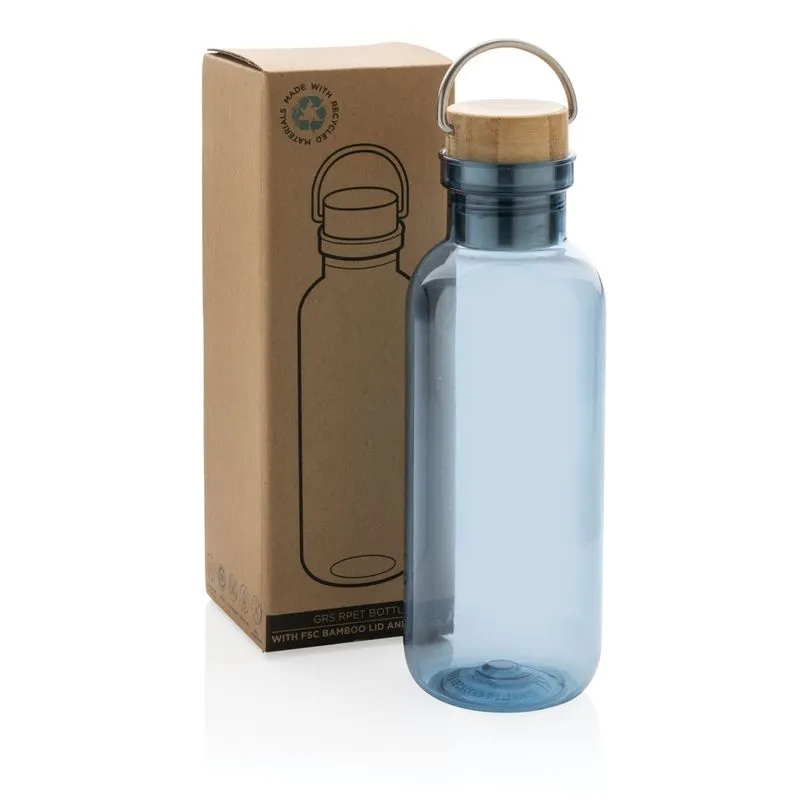 Botella personalizable rPET y bambú 680 ml. Bia