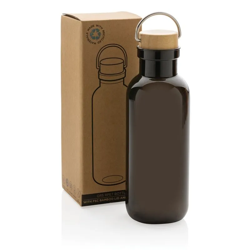 Botella personalizable rPET y bambú 680 ml. Bia